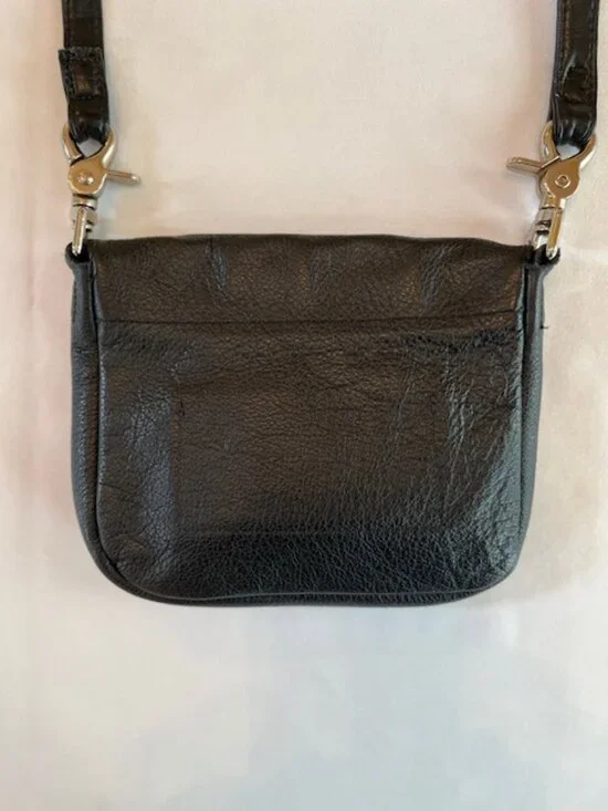 HARLEY-DAVIDSON | Black Studded Leather Crossbody Bag-EUC - Picture 2 of 9